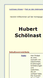 Mobile Screenshot of hubert.schoelnast.at